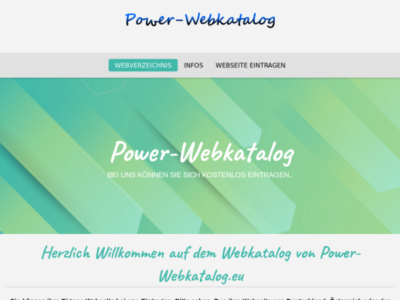 Power Webkatalog